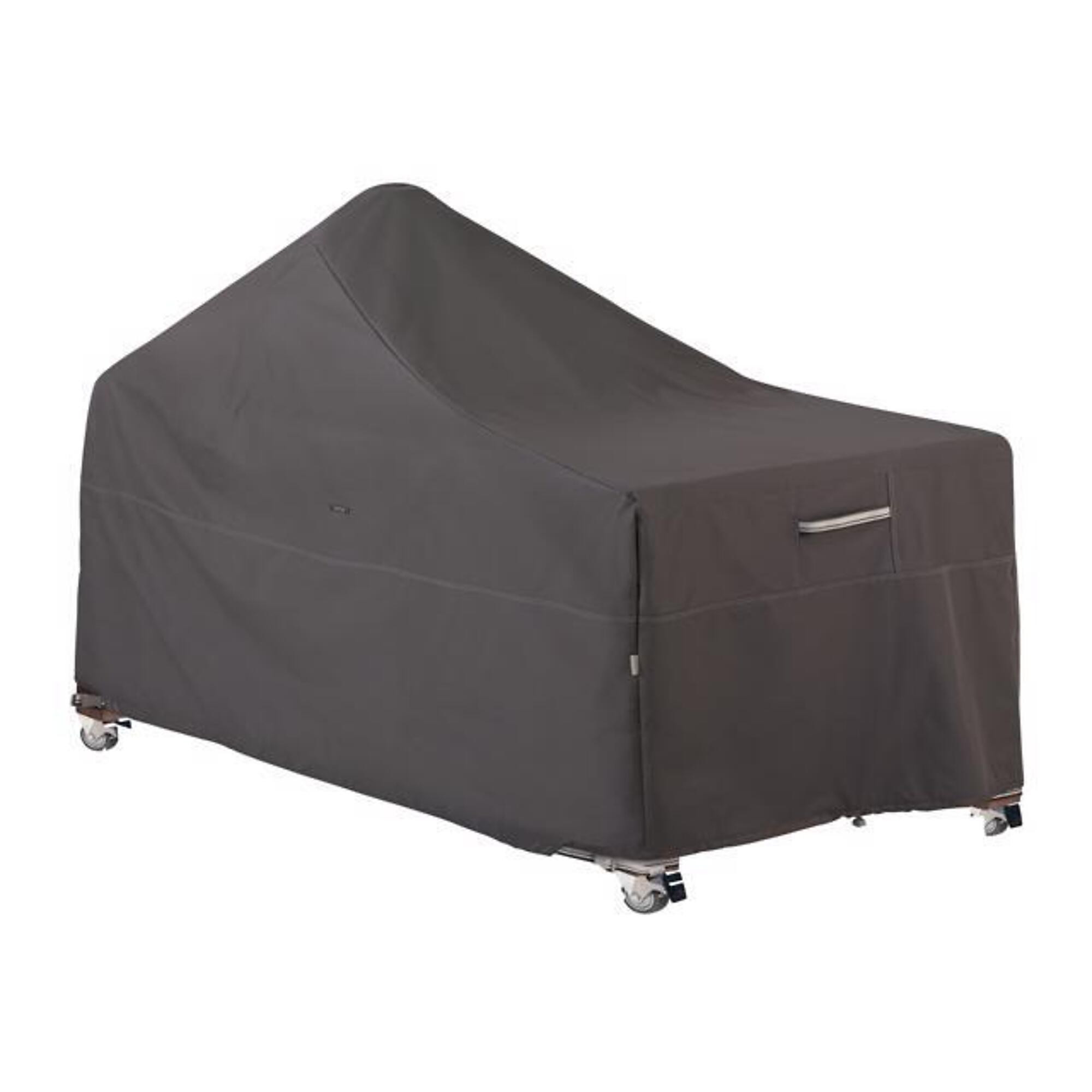 Classic Accessories Ravenna Kamado Ceramic Grill with Table Cover, Brown, Polyester, Model# 55-420-015101-EC